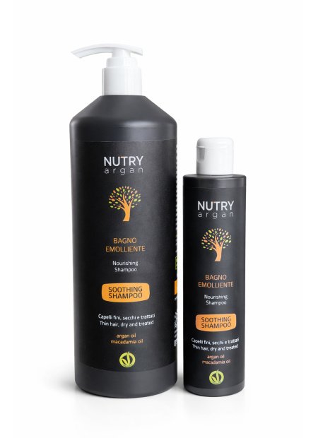 REBITALIA NUTRY ARGAN Maitinantis ir švelninantis šampūnas ploniems, sausiems ir pažeistiems plaukams
