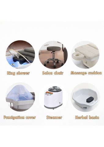 Japoniško galvos SPA gultas su vandens sistema | JAPANESE HEAD SPA BED