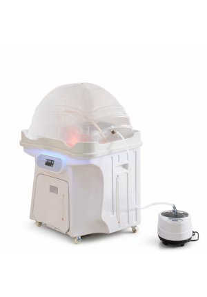 MOBILI Japoniško galvos SPA kriauklė su vandens sistema | PORTABLE JAPANESE HEAD SPA SET 2