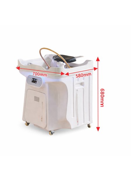 MOBILI Japoniško galvos SPA kriauklė su vandens sistema | PORTABLE JAPANESE HEAD SPA SET