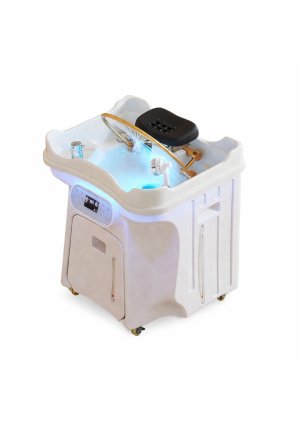 MOBILI Japoniško galvos SPA kriauklė su vandens sistema | PORTABLE JAPANESE HEAD SPA SET