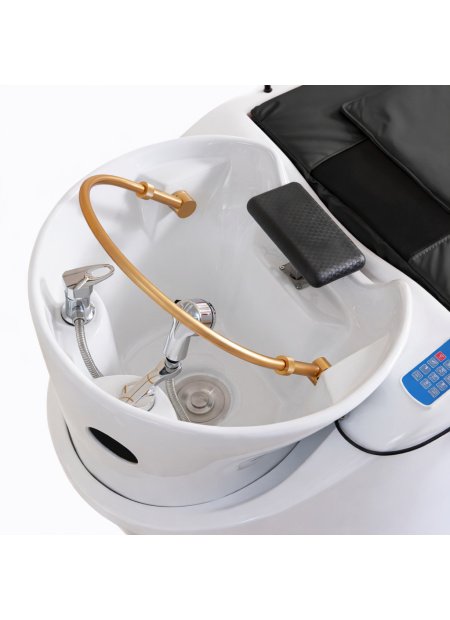 Head Spa lova, galvos SPA įranga, plaukų plovimo lova, galvos odos procedūrų įranga, Head Spa krėslas, galvos masažo įranga