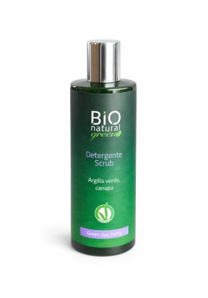 Rebitalia Bio Natural Green galvos odos šveitiklis su žaliuoju moliu ir kanapėmis 2