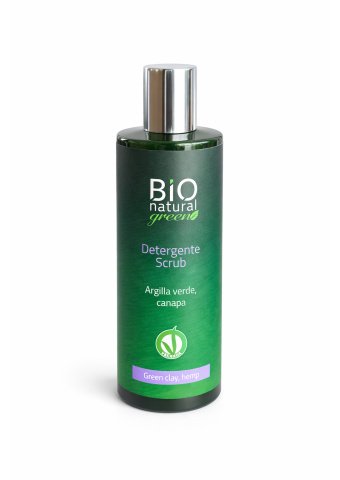 Rebitalia Bio Natural Green galvos odos šveitiklis su žaliuoju moliu ir kanapėmis