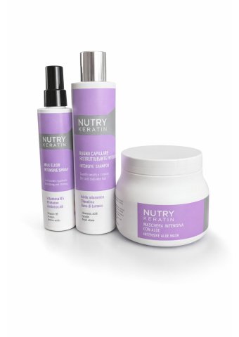 NUTRY KERATIN - Intensyvaus atkūrimo su keratinu rinkinys