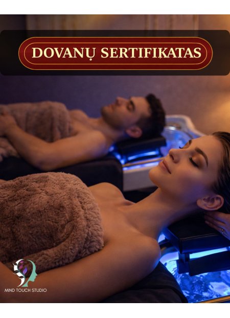 ROYAL DELUXE HEAD SPA DVIEMS dovanų sertifikatas