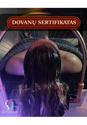 DELUXE HEAD SPA dovanų sertifikatas