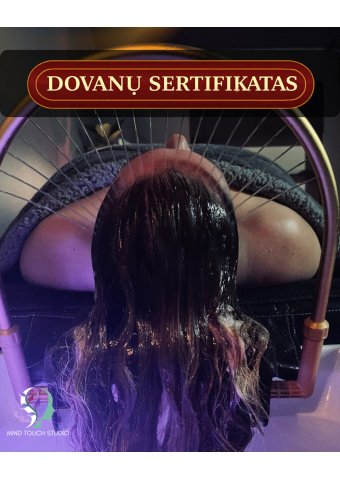 DELUXE HEAD SPA dovanų sertifikatas