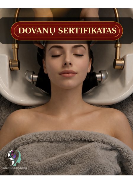 LUX HEAD SPA dovanų sertifikatas