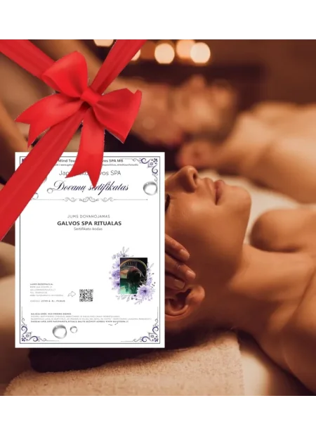 ROYAL PREMIUM HEAD SPA DVIEMS dovanų sertifikatas