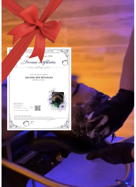 PREMIUM HEAD SPA dovanų sertifikatas
