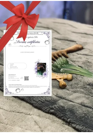 EXPRESS HEAD SPA dovanų sertifikatas