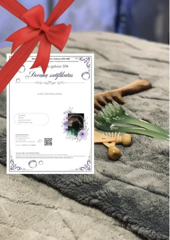 EXPRESS HEAD SPA dovanų sertifikatas