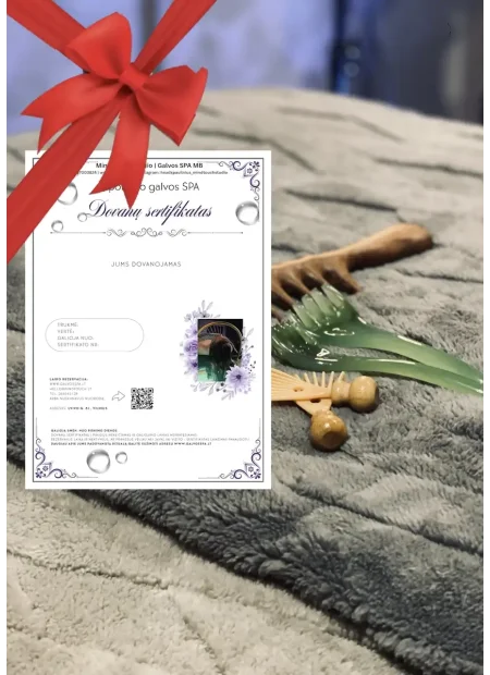 EXPRESS HEAD SPA dovanų sertifikatas